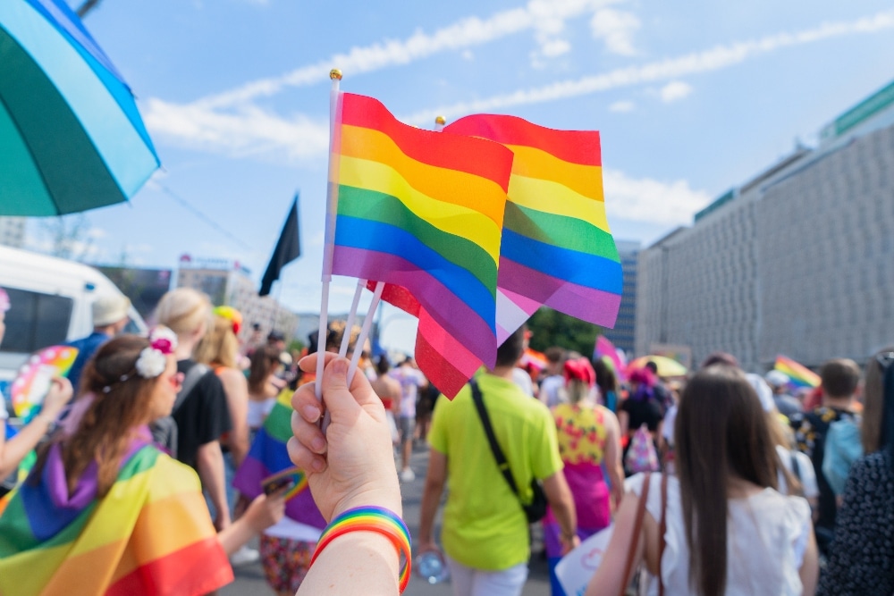 gay pride parade - lgbtq+ recovery