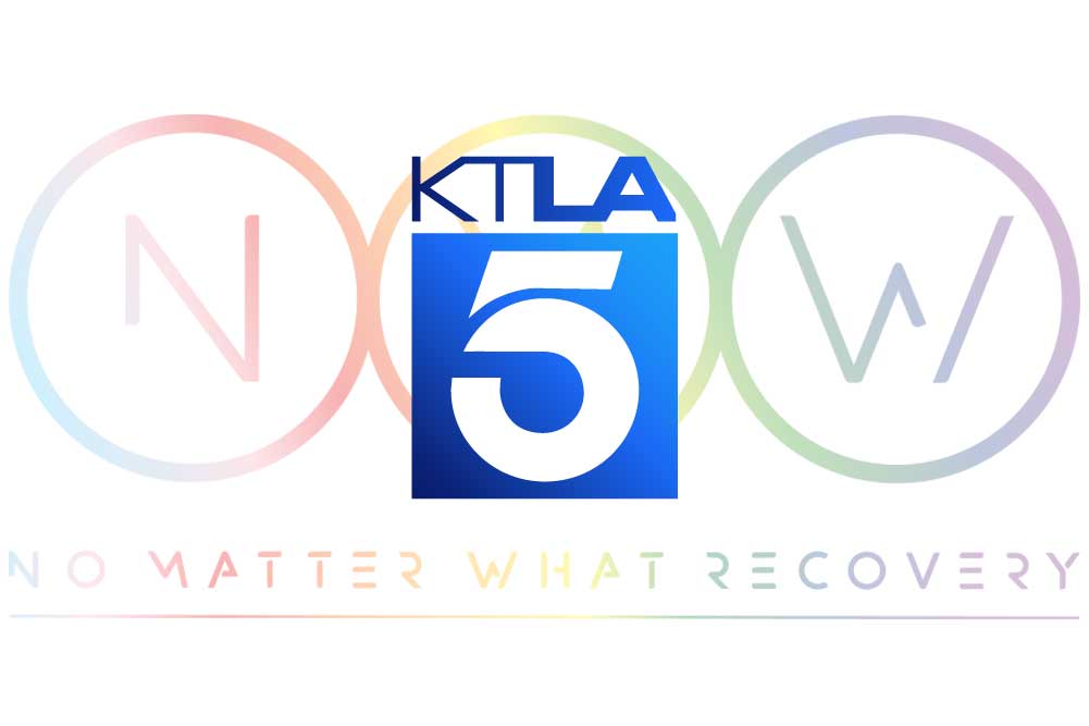 KTLA logo over No Matter What Recovery Addiction Center branding in background.